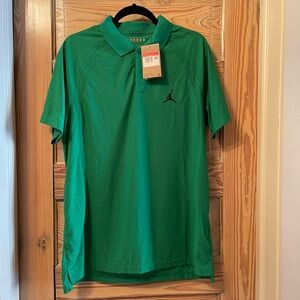 Nike Dri-Fit ADV Air Jordan Golf Polo Shirt - Men’s Size L - DZ0548-010 - NWT